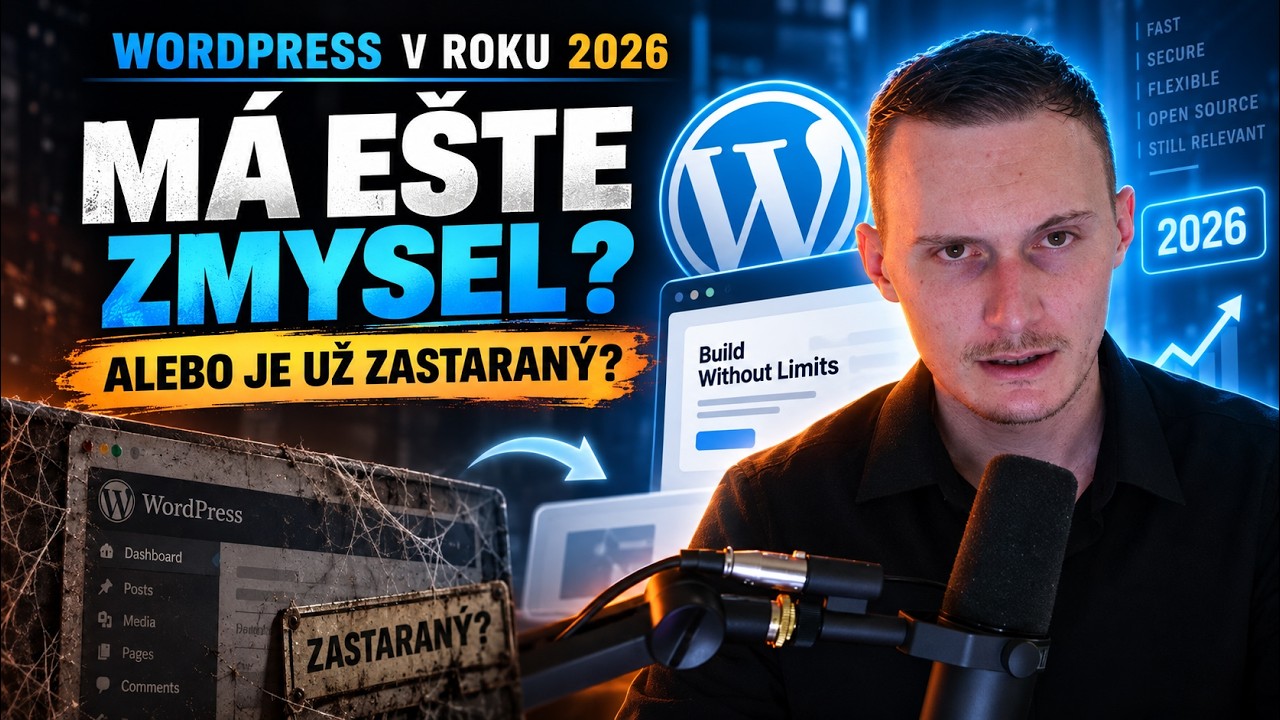 WordPress v roku 2026: má ešte zmysel?